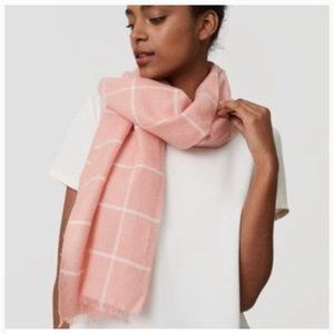 LOFT Windowpane Scarf